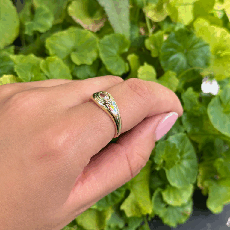 טבעת גרייס זהב