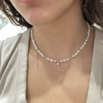 ⁦שרשרת ויקטוריאנית כסף⁩ – תמונה ⁦2⁩